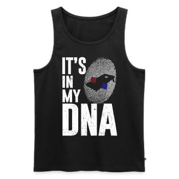 Lustiges Cornhole Corn Hole - Männer Premium Bio Tank Top - Schwarz - Vorne - AI Model Male 178 light (178cm)