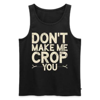 Tagebuch und Sammelbuch Geschenk Scrapbook Mädchen - Männer Premium Bio Tank Top - Schwarz - Vorne - AI Model Male 178 light (178cm)