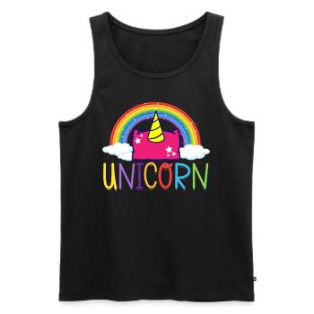 Cornhole corn hole - Men's Premium Organic Tank Top - black - Front - Michal (187cm)