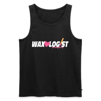 Cute Esthetician Skincare - Männer Premium Bio Tank Top - Schwarz - Vorne - Michal (187cm)