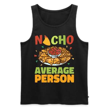 Nacho Salsa Dip Mexikanisch Mexiko Latino - Männer Premium Bio Tank Top - Schwarz - Vorne - Michal (187cm)