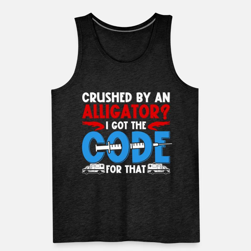 Coding Specialist I Got The Code For That Men's Premium Organic Tank Top