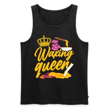 Esthetician Skincare Beautician - Männer Premium Bio Tank Top - Schwarz - Vorne - Michal (187cm)