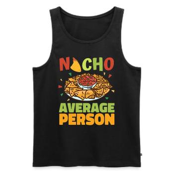 Nacho Salsa Dip Mexikanisch Mexiko Latino - Männer Premium Bio Tank Top - Schwarz - Vorne - Michal (187cm)