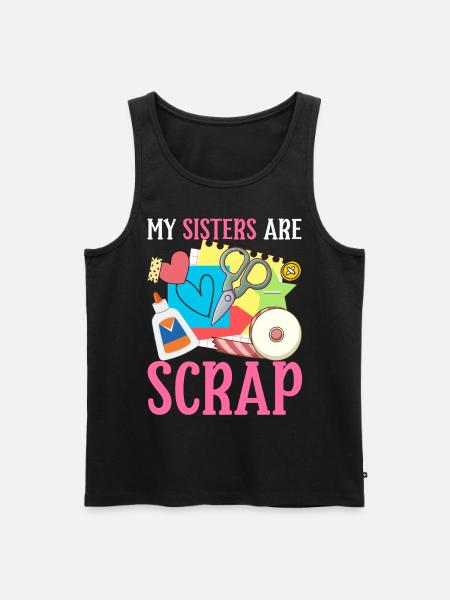 Scrapbooking Scrapbooker - Men's Premium Organic Tank Top - black