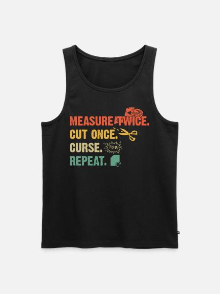 Scrapbooking Scrapbooker - Men's Premium Organic Tank Top - black