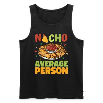 Nacho Salsa Dip Mexikanisch Mexiko Latino - Männer Premium Bio Tank Top - Schwarz - Vorne - Michal (187cm)