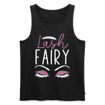 Esthetician Skincare Beautician - Männer Premium Bio Tank Top - Schwarz - Vorne - Michal (187cm)