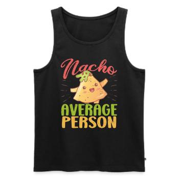 Nacho Salsa Dip Mexikanisch Mexiko Latino - Männer Premium Bio Tank Top - Schwarz - Vorne - Michal (187cm)