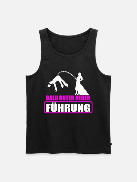 Junggesellenabschied Poltern Polterabend JGA - Männer Premium Bio Tank Top - Schwarz