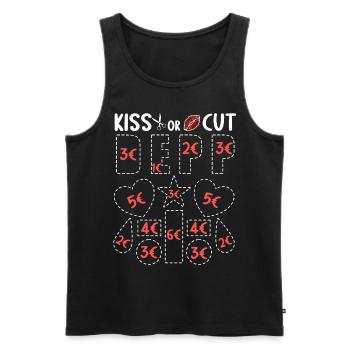 Junggesellenabschied Polterabend JGA Männer - Männer Premium Bio Tank Top - Schwarz - Vorne - Michal (187cm)