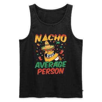Nacho Salsa Dip Mexikanisch Mexiko Latino - Männer Premium Bio Tank Top - Schwarz - Vorne - Michal (187cm)