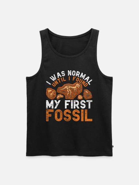 Paleontology Paleontologist - Men's Premium Organic Tank Top - black