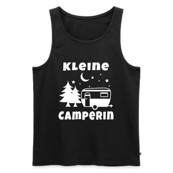 Nachwuchs Camper Nachwuchscamper Camping Wohnmobil - Männer Premium Bio Tank Top - Schwarz - Vorne - AI Model Male 178 light (178cm)