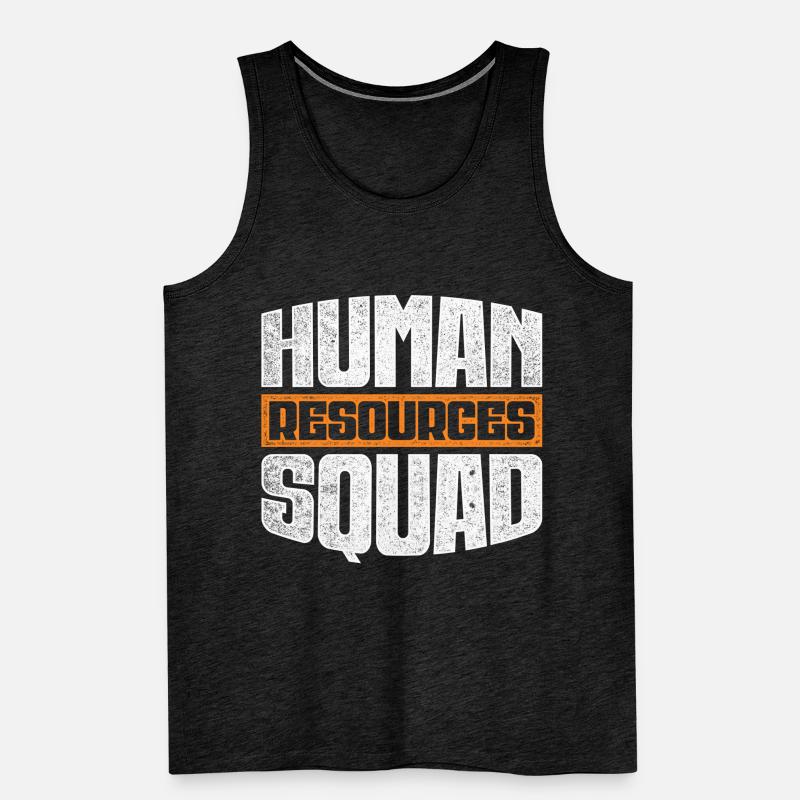 HR Manager Personalmanager Human Resources Squad Männer Premium Bio Tank Top