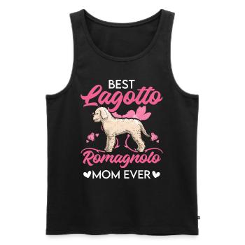 Meilleur(e) Lagotto Romagnolo Mama - Débardeur bio Premium Homme - noir - Devant - Michal (187cm)