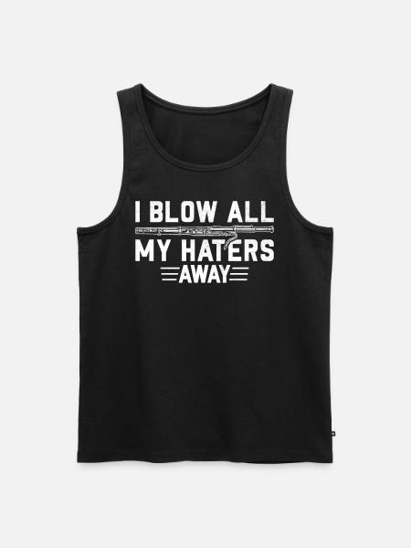 Bassoon bassoonist - Men's Premium Organic Tank Top - black