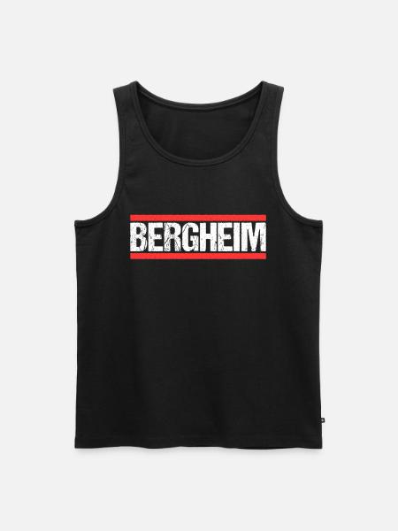 Bergheimerin Bergheimer Bergheim - Men's Premium Organic Tank Top - black