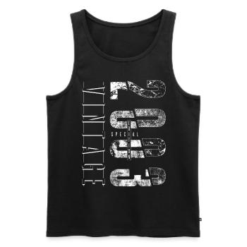 Vintage 2003 Special Edition Year of birth 2003 - Men's Premium Organic Tank Top - black - Front - Michal (187cm)