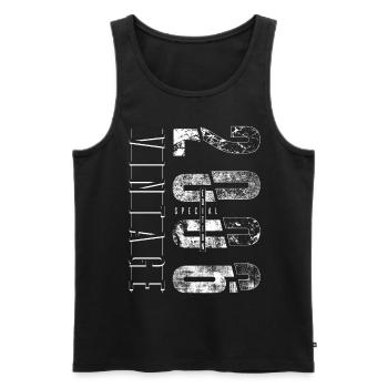 Vintage 2006 Special Edition Year of birth 2006 - Men's Premium Organic Tank Top - black - Front - Michal (187cm)