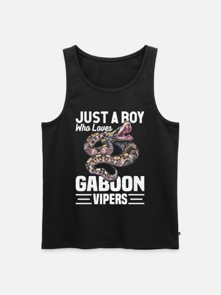 Snake owners - Men's Premium Organic Tank Top - black