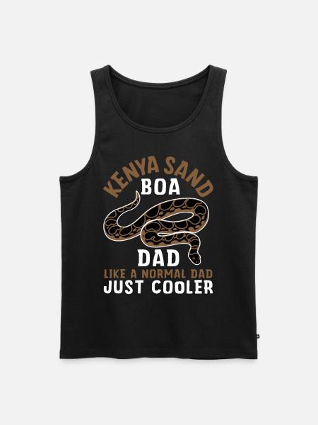 Snake Owner - Men's Premium Organic Tank Top - black