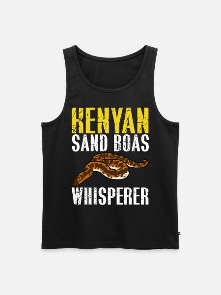 Snake owners - Men's Premium Organic Tank Top - black