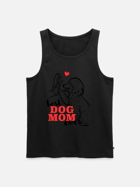 Best Poodle Mama Poodle Dog - Men's Premium Organic Tank Top - 