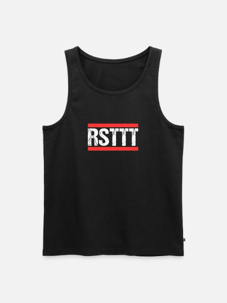 Rastatterin Rastatter Rastatt - Männer Premium Bio Tank Top - Schwarz