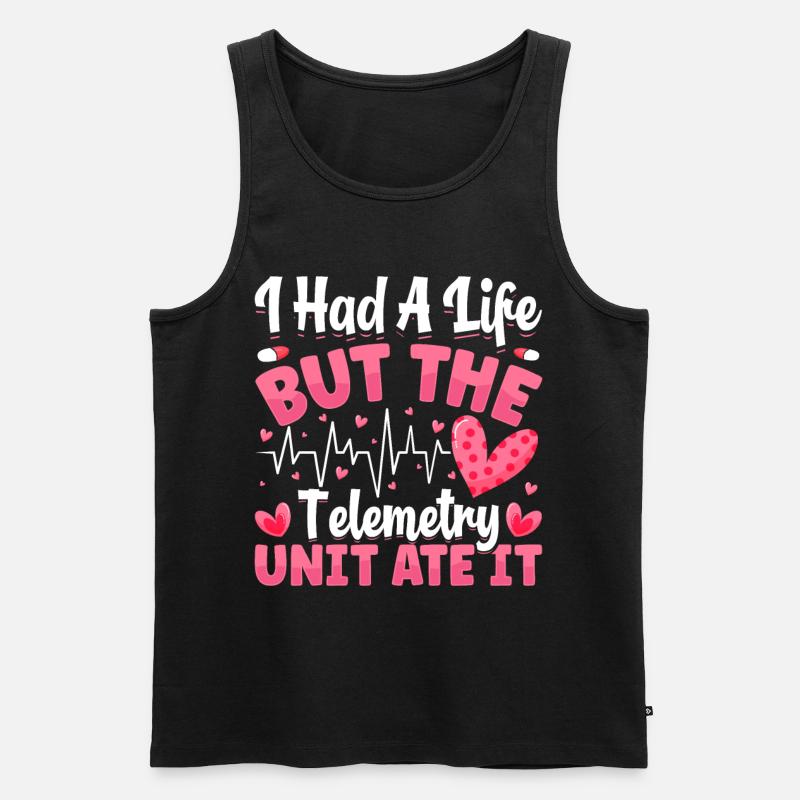 Nursing Assistant Design - Men's Premium Organic Tank Top - black