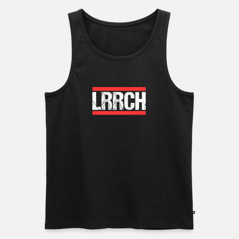 Lörracherin Lörracher Lörrach - Männer Premium Bio Tank Top - Schwarz