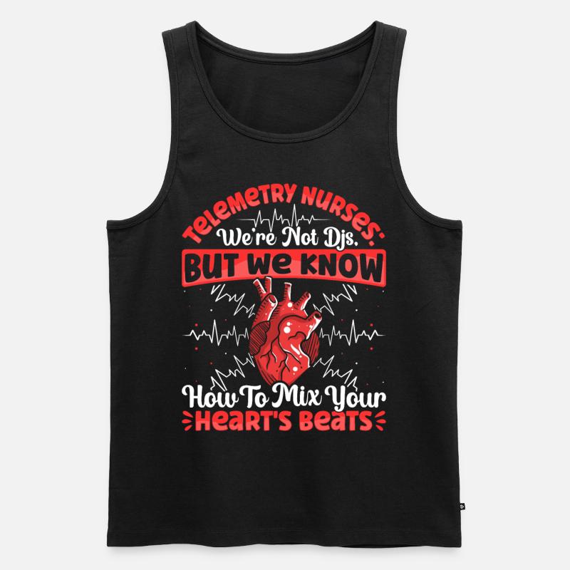 Nursing Assistant Design - Men's Premium Organic Tank Top - black