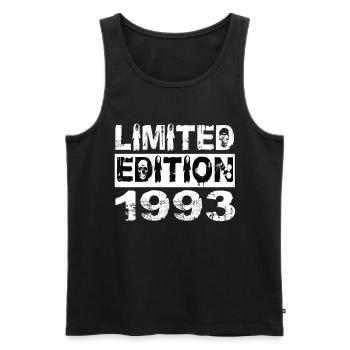 Limited Edition 1993 Geburtstag 1993 Geburtstag - Männer Premium Bio Tank Top - Schwarz - Vorne - Michal (187cm)