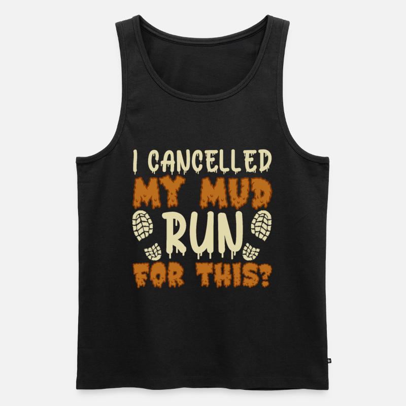 Perfect funny Race - Männer Premium Bio Tank Top - Schwarz