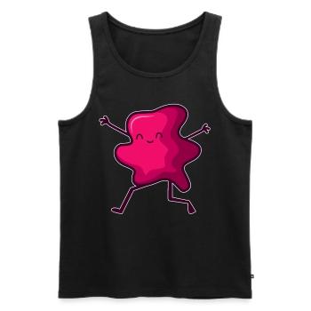 Erdnussbutter Pb&j Peanut Butter Jelly Halloween - Men's Premium Organic Tank Top - black - Front - Michal (187cm)