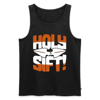 Pfeilspitzen Arrowhead Hunter Holy Sift - Männer Premium Bio Tank Top - Schwarz - Vorne - Michal (187cm)