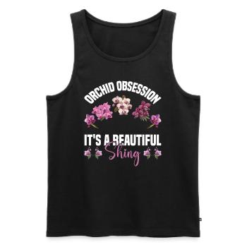I Looked Up My Symptoms turns out i just need more - Männer Premium Bio Tank Top - Schwarz - Vorne - AI Model Male 178 light (178cm)