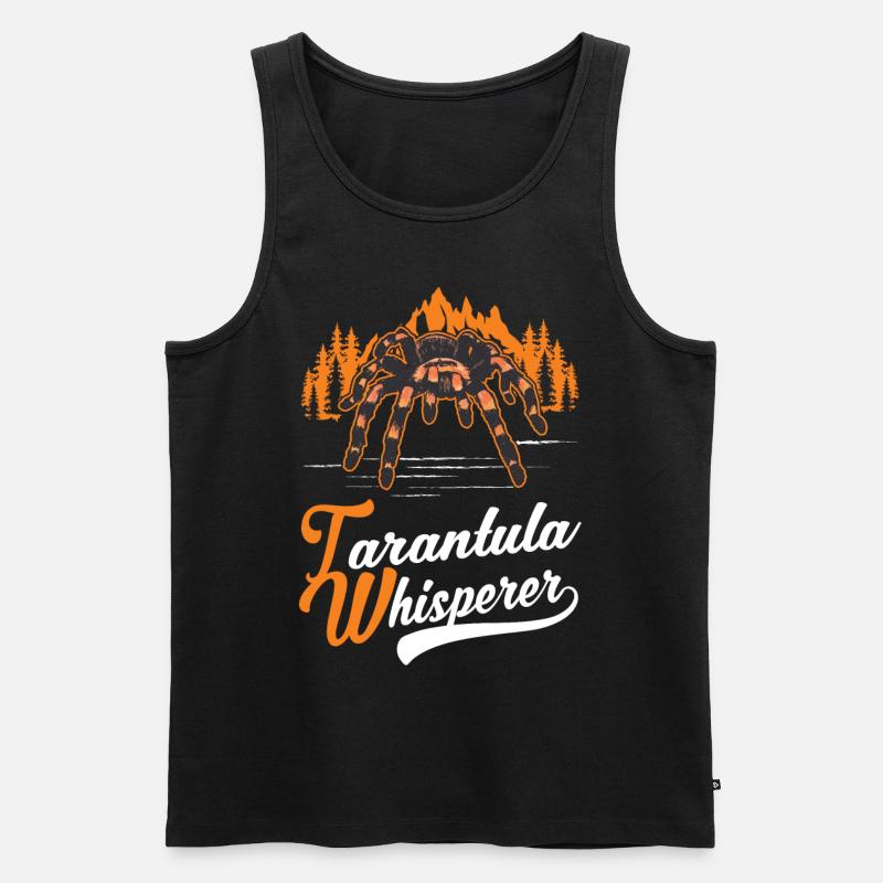 Tarantel Flüsterer Tarantula Whisperer - Débardeur bio Premium Homme - noir