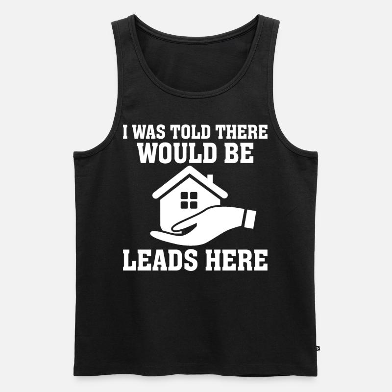 Lustiger Versicherungsmakler - Männer Premium Bio Tank Top - Schwarz