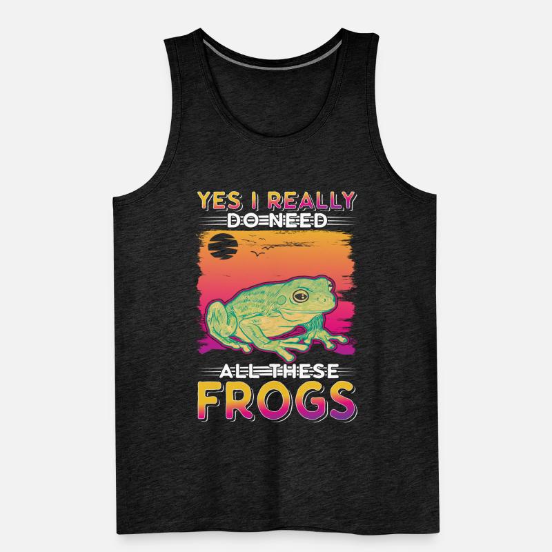 Frog Gift Tree Frog Men's Premium Organic Tank Top
