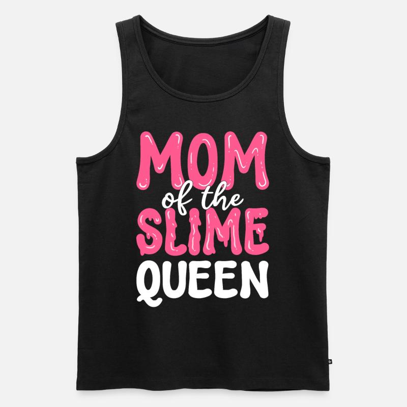 Mutter der Schleimkönigin Schleim Diy - Männer Premium Bio Tank Top - Schwarz
