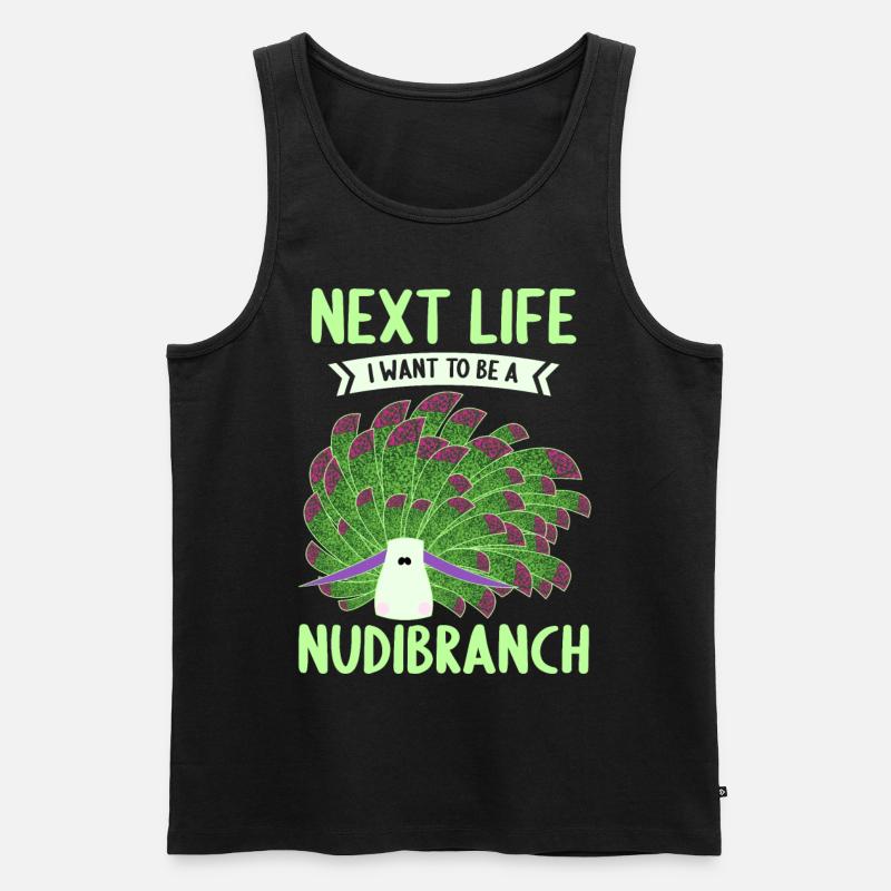 Nudibranches nudibranches - Débardeur bio Premium Homme - noir