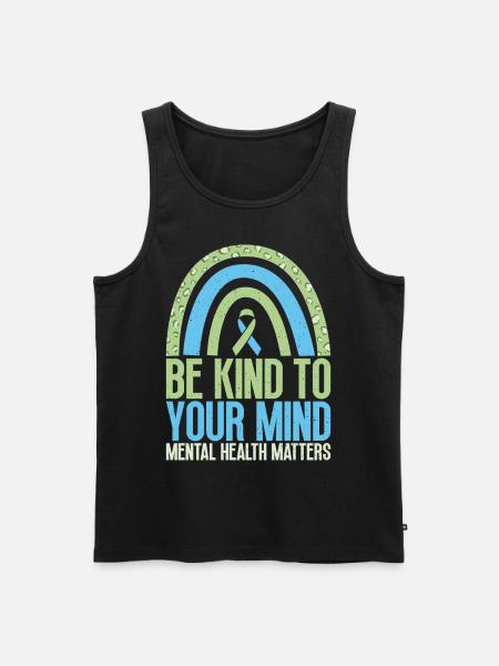 - Be Friendly Dyscalculia Awareness - Men's Premium Organic Tank Top - black