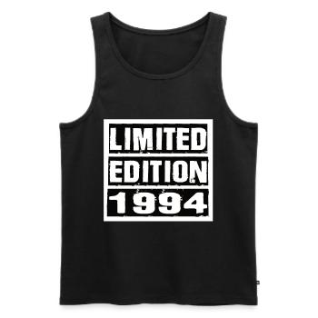 Limited Edition 1994 Geburtstag 1994 Vintage Retro - Männer Premium Bio Tank Top - Schwarz - Vorne - AI Model Male 178 light (178cm)