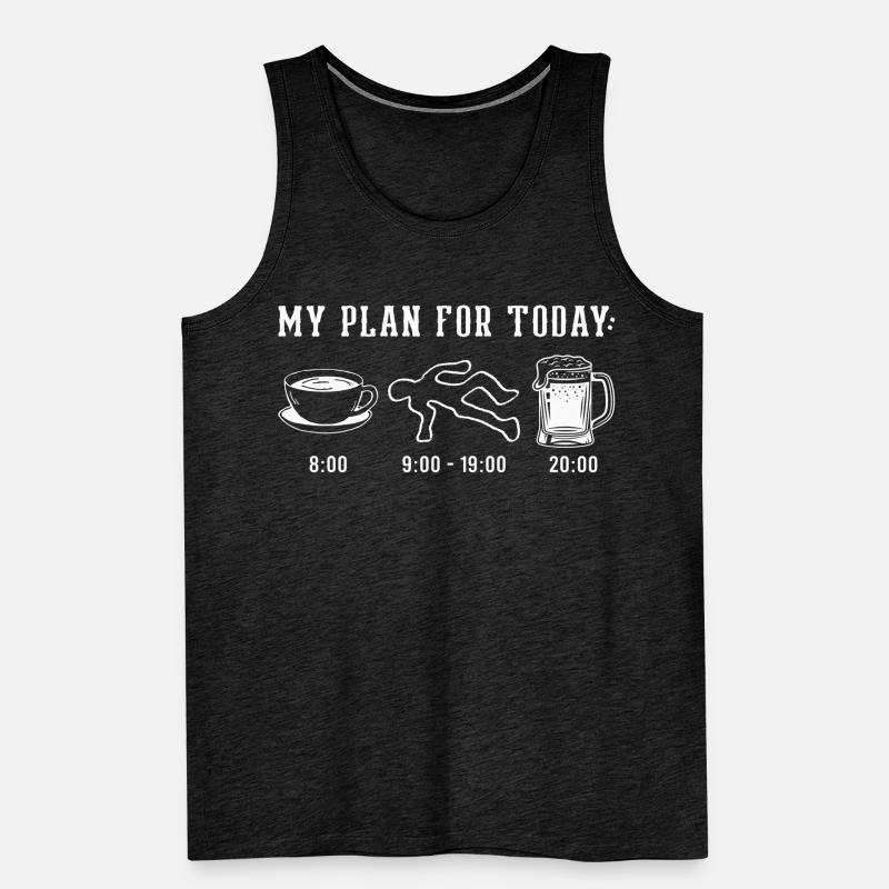 Funny Forensic Scientist Science Men's Premium Organic Tank Top