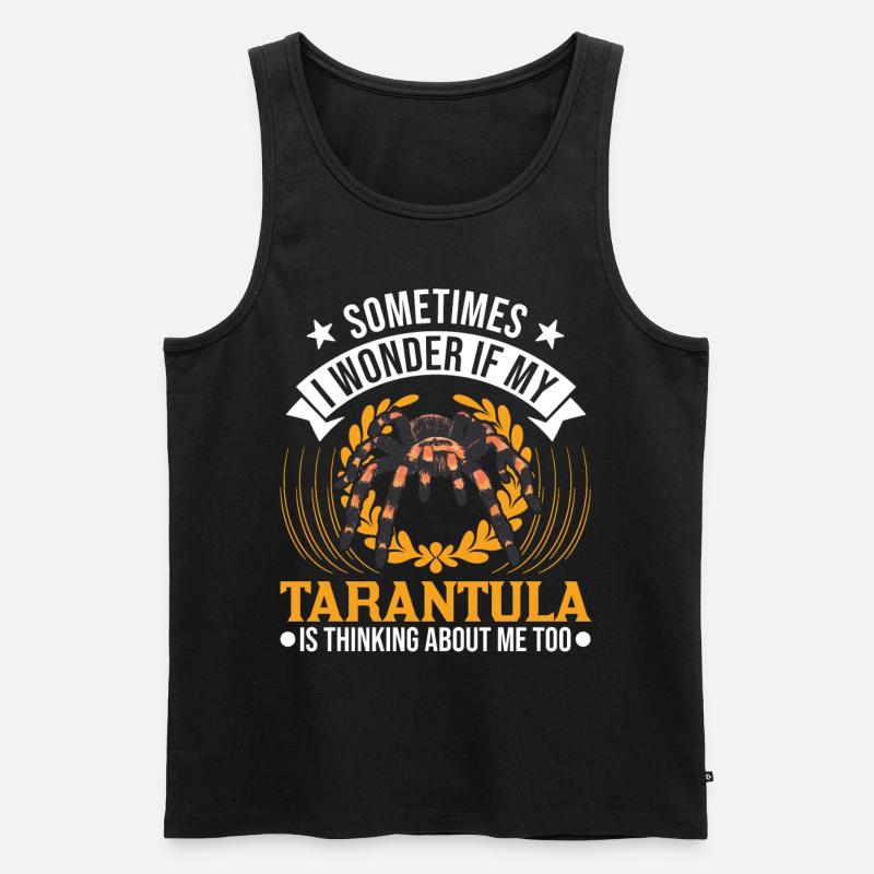 Tarantula Spider Tarantula - Men's Premium Organic Tank Top - black