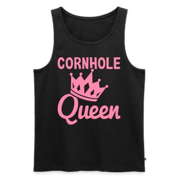 Cornhole Queen Cornhole Maman Corn Hole - Débardeur bio Premium Homme - noir - Devant - Michal (187cm)