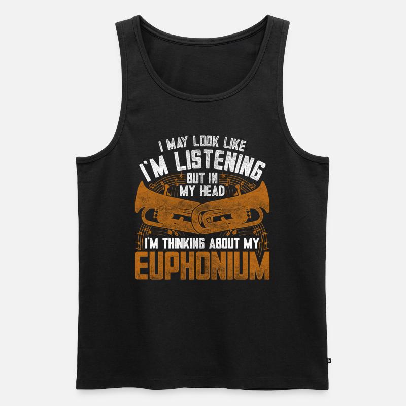 Euphonium Eufonium Euphoniste - Débardeur bio Premium Homme - noir