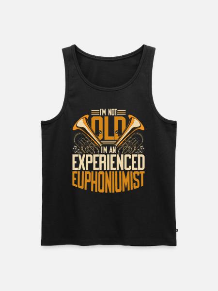 Euphonium Eufonium Euphonist - Men's Premium Organic Tank Top - black