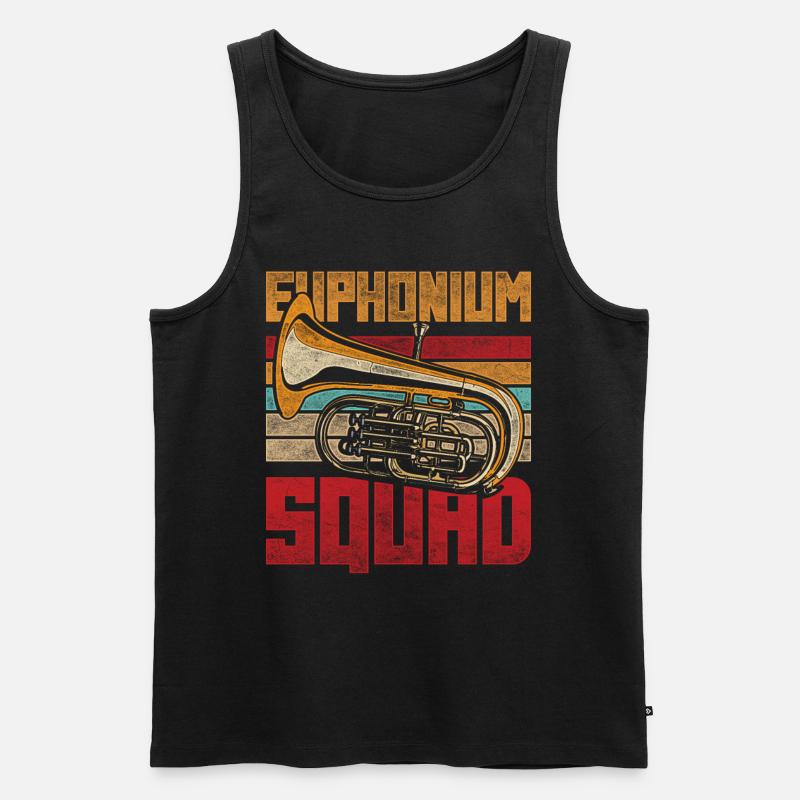 Euphonium Euphoniste Euphonium Squad - Débardeur bio Premium Homme - noir